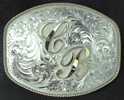 Woman's Initial Buckle