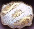 Saddle Bronc Rodeo Buckle